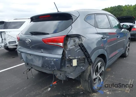 2016 Hyundai Tucson Sport from USA, damaged, VIN KM8J33A23GU089722